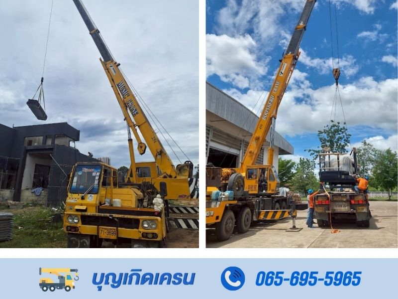 บริการให้เช่ารถเครนเพชรบุรี